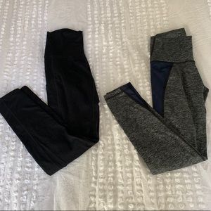 2 pairs of aerie leggings